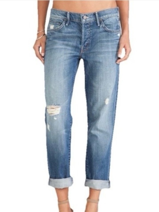 Denim - MOTHER BOYFRIEND JEANS
